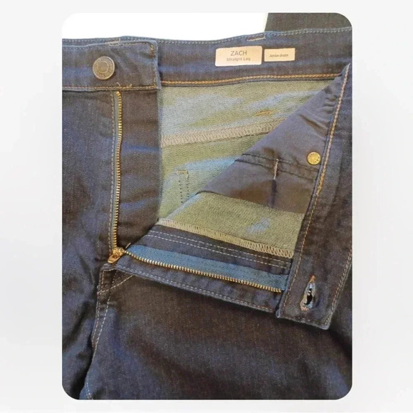 Mavi Zach Straight Leg Dark Wash Size 40 - Picture 10 of 10